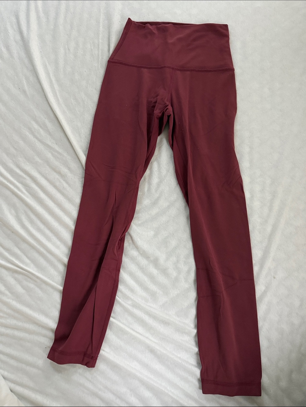 lululemon athletica Maroon High-Rise Leggings